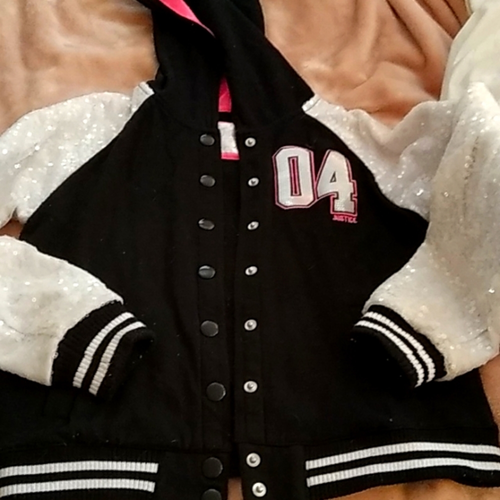 Size 14 girls justice jacket